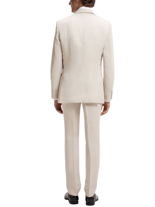 Giacca misto lino BOSS by Beckham Hugo Boss | 50563800075